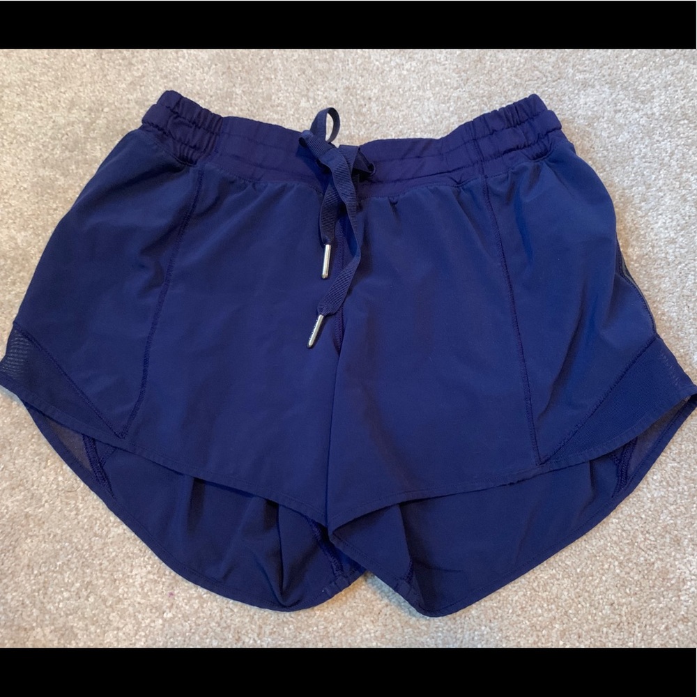 Lululemon navy hottie hot short 1 long - athletic